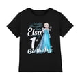 thumbnail image 1 of Frozen Boys/Girls Bright Like Elsa 1st Birthday T-Shirt, 1 of 3