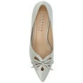 thumbnail image 5 of Journee Womens Lutana Pointed Toe Kitten Heel Pumps, Widths Available, 5 of 10