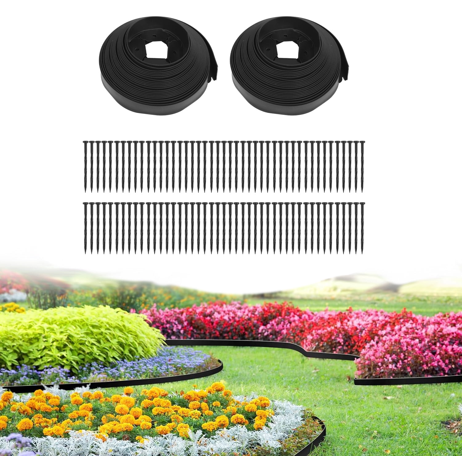 Rubberific Flexible Rubber L Shape Landscape Brick Face Edging