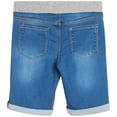 thumbnail image 4 of VIGOSS Girls' Jean Shorts - Casual Pull-On Knit Waist Bermuda Jean Shorts for Girls (2T-16), 4 of 4
