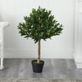 thumbnail image 6 of Nearly Natural 34-" Olive Topiary Artificial Tree UV Resistant (Indoor/Outdoor), 6 of 6