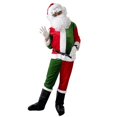 thumbnail image 2 of Durable Santa Claus Costume Set For Men Christmas Party Outfit Cosplay Dress New, 2 of 4