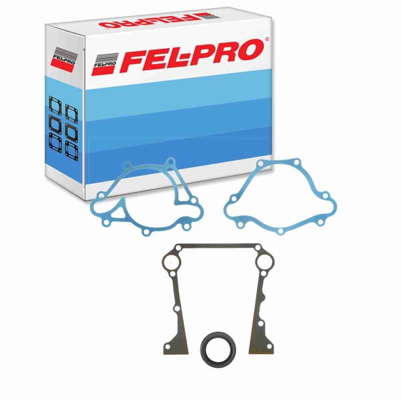 Fel-Pro Engine Timing Cover Gasket Set compatible with Dodge Ram 1500 3.9L 5.2L 5.9L V6 V8 1997-2003