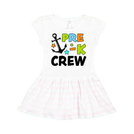 

Inktastic Pre-K Crew Gift Toddler Girl Dress
