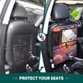 thumbnail image 5 of Car Seat Back Protector,Waterproof & Stain Resistant Kick Mats with Tablet Holder & Organizer Pockets,Easy-Clean Nylon Back Seat Protector Mysterious Interstellar Space Painting, 5 of 7