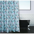 thumbnail image 3 of Simply Daisy 70" W x 73" L Bunnies and Eggs Polyester Shower Curtain, After Rain Blue [1 Ct], 3 of 5