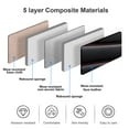 thumbnail image 5 of For 2000-2024 Kia Forte Soul Optima Seltos Car 5 Seat Covers Front Rear Full Set Luxury PU Leather Cushion Protector Waterproof Black&Red, 5 of 13