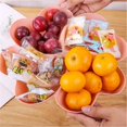 thumbnail image 4 of Bandeja para servir frutas en forma de corazón, caja de almacenamiento de platos creativos, contenedor para aperitivos, frutos secos y postres, 4 of 5