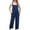 X-Navy#jumpsuits for women, variant on QATAINLAV Womens Overalls Loose Fit Linen Jumpsuits Casual Solid Color Sleeveless Rompers with Pockets 2024 Gym Comfy Jumpers One Piece Pants, Khaki, L