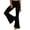 Black, variant on POROPL Flare Leggings Women Wide Leg Leggings Casual Yoga Size S-XL