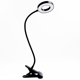 thumbnail image 1 of Lámpara de lectura LED, 9 configuraciones diferentes para protección ocular, lámpara de lectura recargable por USB, lámpara de escritorio con abrazadera controlada por tacto [Negro], 1 of 5