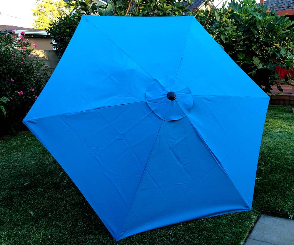 New 7.5' Market Patio Umbrella Replacement Canopy Daffodil Sun Sunbrella $170 