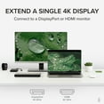 thumbnail image 6 of Plugable Thunderbolt 3 Dock Compatible with MacBook Pro and Thunderbolt 3 PCs (4K DisplayPort or HDMI, 1Gb Ethernet, Audio, 3 USB Ports, 85W Charging), 6 of 8