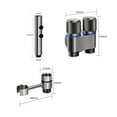 thumbnail image 4 of Bgsha Stainless Steel Handheld Toilet Bidet Sprayer Kit For Multiple Applications, 4 of 8