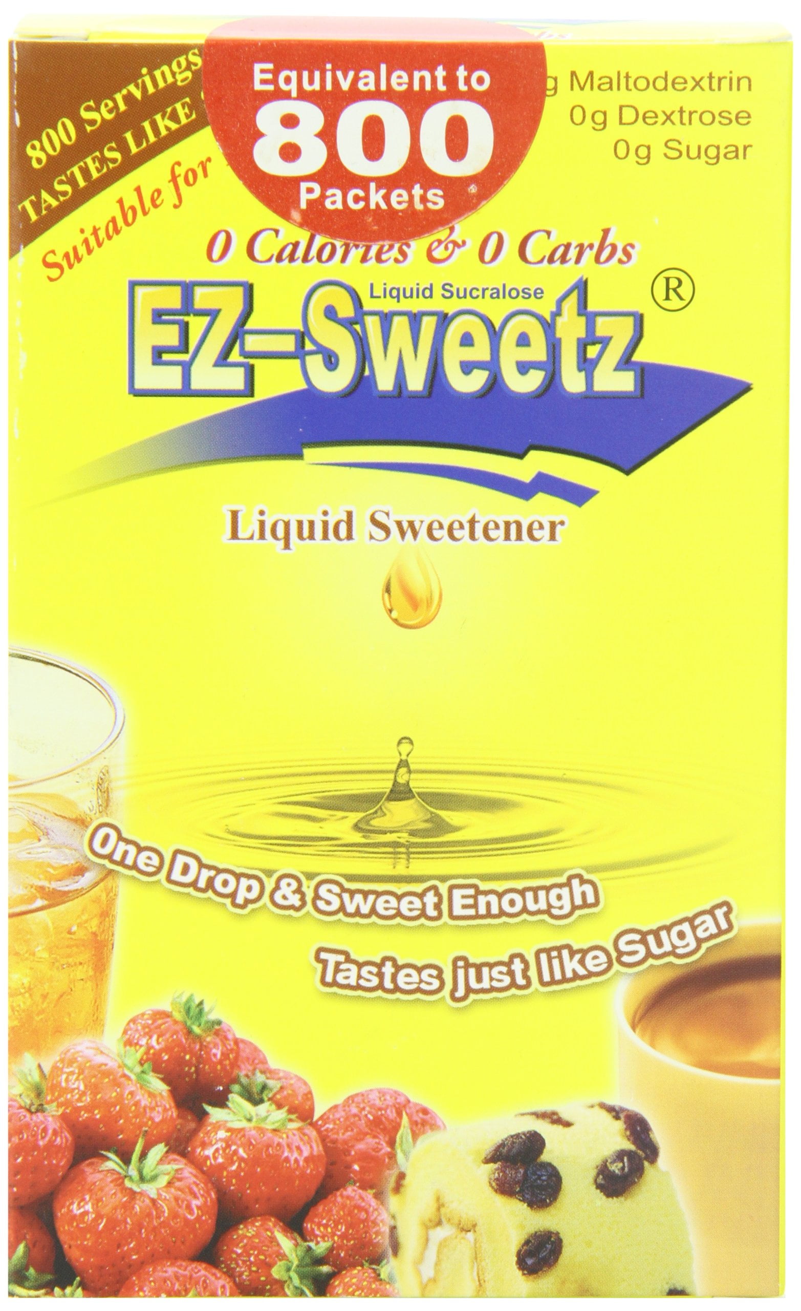 Sweet Solutions EZ Sweetz  Liquid Sweetener, 2 oz