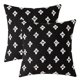 thumbnail image 1 of Juego de 2 fundas decorativas para cojines, funda de almohada de Jacquard rombal, funda de cojín cuadrada suave para sofá, cama, dormitorio, coche, sala de estar Ormromra CZJJ-ZC67-14, 1 of 5