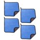 thumbnail image 2 of Automotive Detailing Towel For Car Washing Square Shape Material Grease and Stain Resistance 4Pcs, 2 of 5