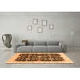 thumbnail image 3 of Ahgly Company Indoor Rectangle Oriental Orange Traditional Area Rugs, 3' x 5', 3 of 4