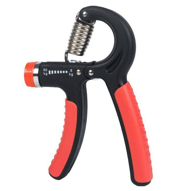 Dispositivo de fuerza de agarre Irfora Fortalecedor de agarre de mano 5-60 kg Resistencia ajustable Fitness Ejercitador de mano para entrenamiento de muñeca de construcción muscular Irfora Dispositivo de fuerza de agarre