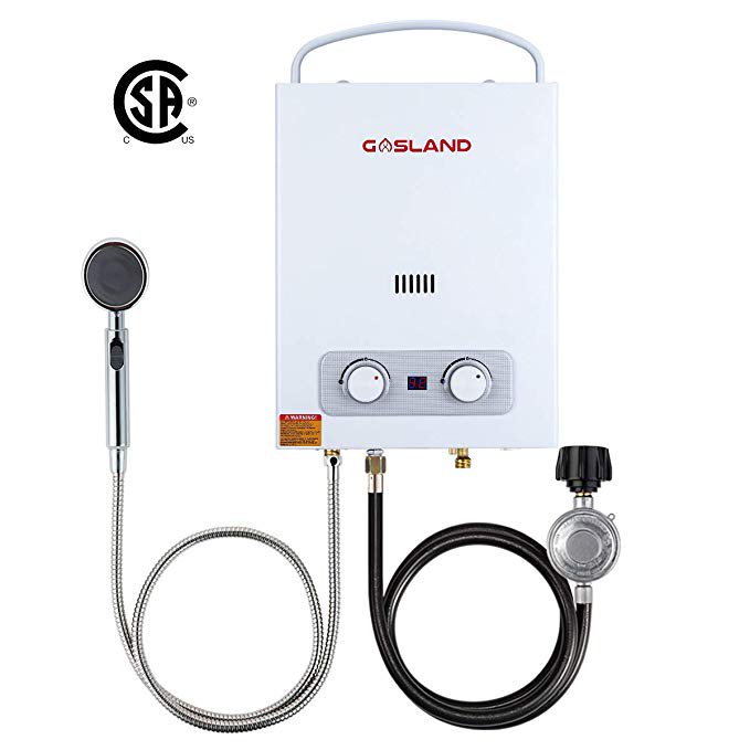 Gasland AS150 1.5GPM 6L Outdoor Portable Gas Water Heater - Walmart.com