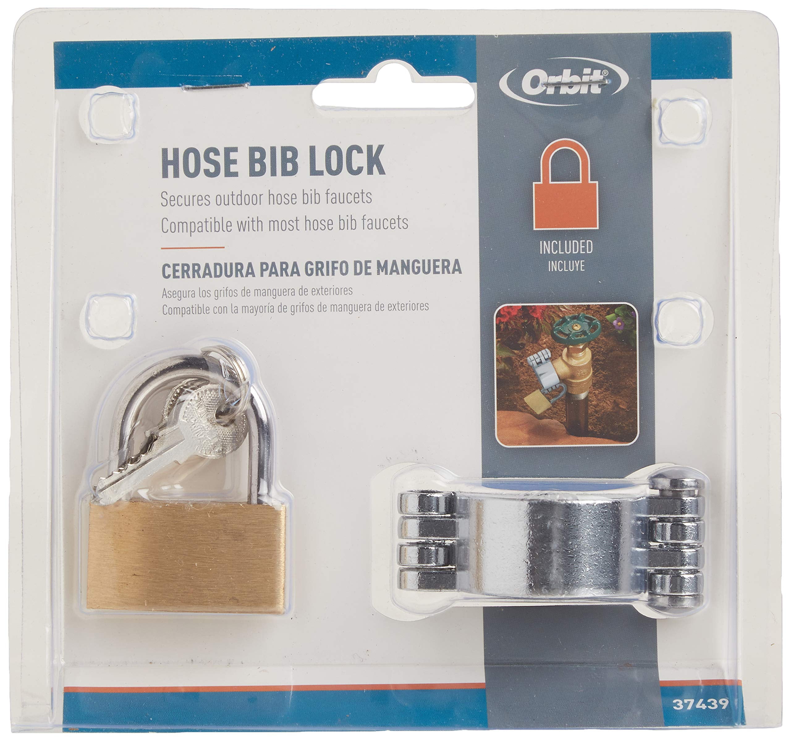 Orbit Metal Hose Bibb Lock Orbit Metal Hose Bibb Lock