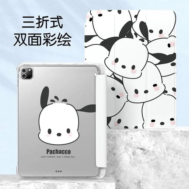 Sanrios Pochacco-funda inteligente para tableta, cubierta bonita para Ipad Air 2, 3, 4, 5, 10,9, 10Th, 10,2, 9Th, 9,7, 8Th, 7Th Generation