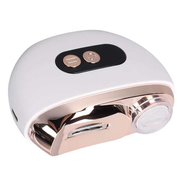 Cortador De Uñas Eléctrico, Recargable, De Seguridad, Pulidor De Uñas, Portátil, Cortador De Uñas Con Luz LED Y Almacenamiento
