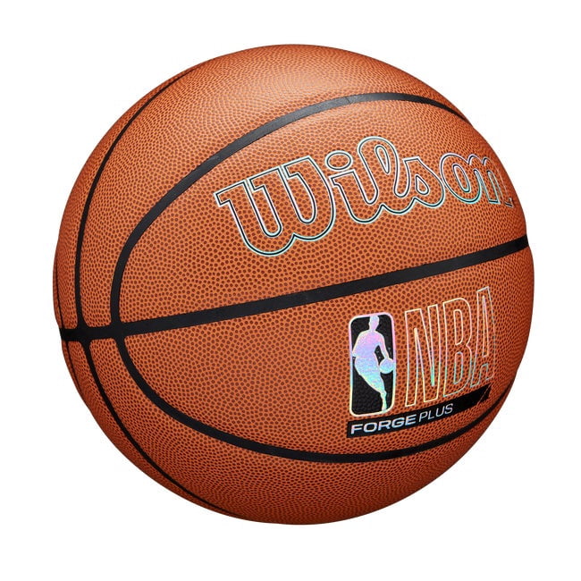 Wilson NBA Forge Plus Indoor/Outdoor Basketball- Size 7, Brown