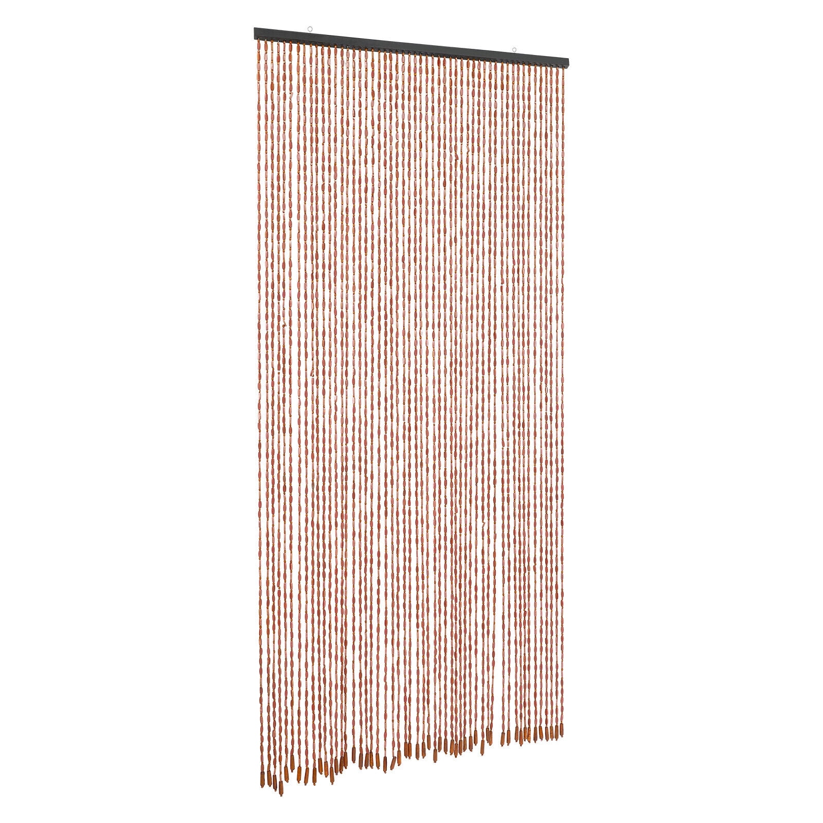 Miumaeov 52 Strings Door Curtain Bamboo & Wood Beaded Curtain For Doorway Room Devider 200x90cm
