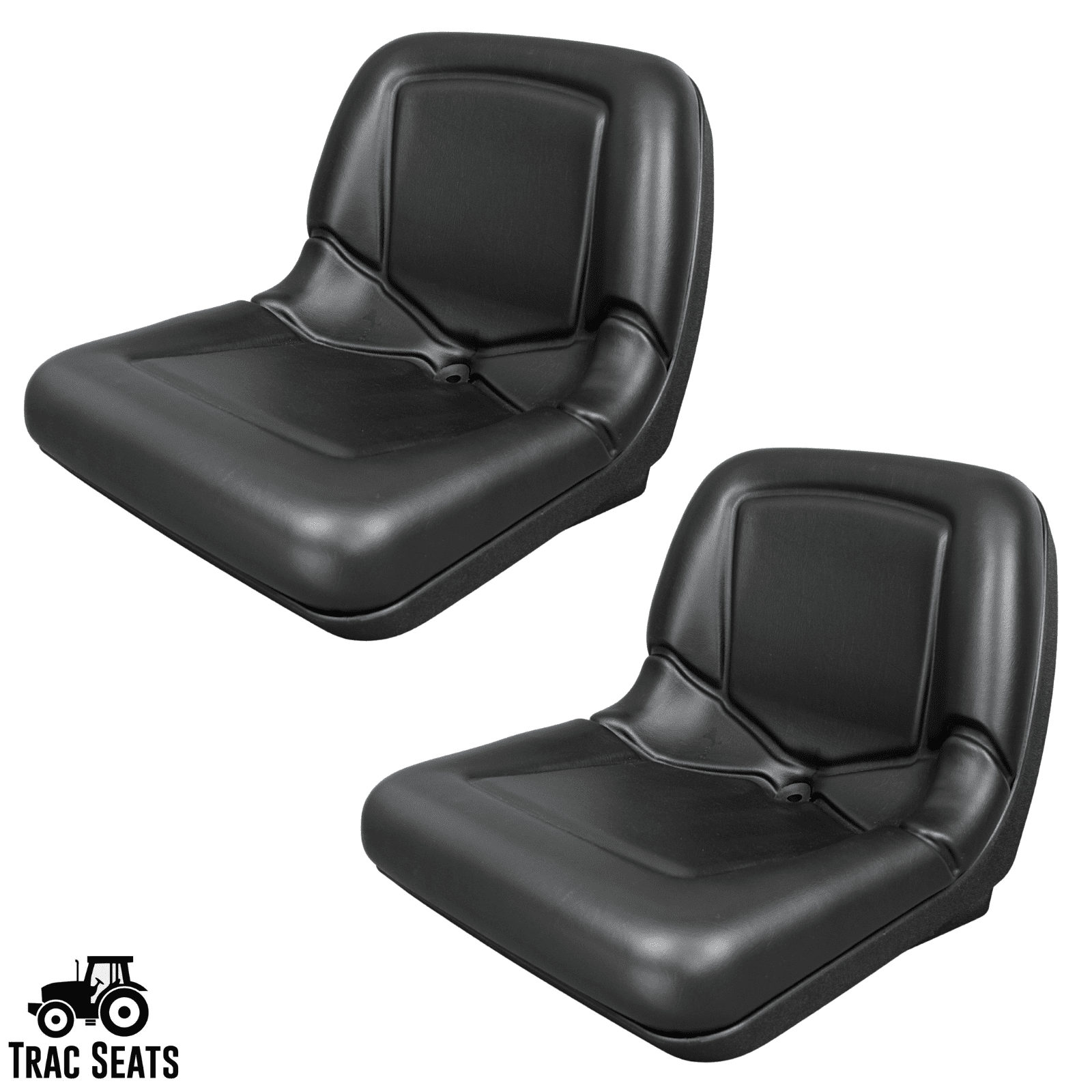 (2 Seats) John Deere Gator Seat CS TS TX 4X2 GATORS AM133476 Black
