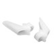 thumbnail image 1 of 1 Par Separadores Dedos Los Pies en Valgo Corrector Ajustador Juanete Hallux () Blanco, 1 of 7