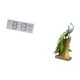 thumbnail image 5 of Reloj De Pared Digital De Pavo Real, Escultura De Escritorio, Multiusos, Pantalla Grande, Temperatura Y Humedad, Figura Decorativa Para Oficina, Dormitorio, Aula, Escritorio, Entrada, Mesa,, 5 of 8