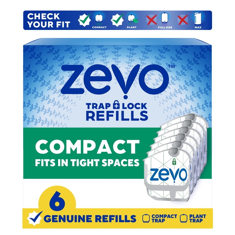 Zevo Compact Flying Insect Trap Refill, 6-Pack photo 2