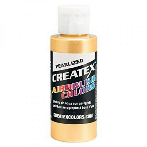 Createx Airbrush Color - 16 oz, Pearl Satin Gold