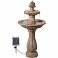 thumbnail image 2 of Kenroy Home 51009SNDST Fontaine Solaire Extérieure Frost, 2 of 4