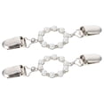 thumbnail image 4 of 2 Pcs Clips de Mode pour Chandail Châle Cardigan Collier Clip Foulard Boucles, 4 of 7
