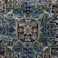 thumbnail image 3 of Luxee Designs Montana 2x3 Area Rug, Durable Low - Pile Medallion Pattern Indoor Rugs for Living Room, Bedroom, Kitchen, Office, High Traffic Area - Gray/Blue, 3 of 10