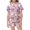 AA-#Light Purple1668, variant on WOYY Girls Short Sleeve Halloween Pajamas Shorts Set Graphic Loungewear for Kids, Sizes 1-13