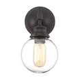thumbnail image 1 of Trade Winds Chatham Glass Globe Wall Sconce in Oil Rubbed Bronze, 1 of 5