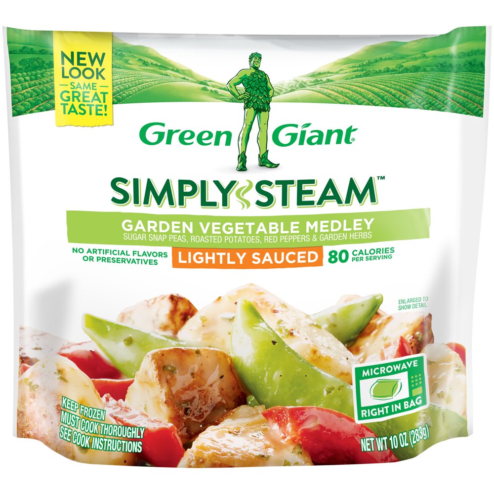 Green Giant Simply Steam Lightly Sauced Garden Vegetable Medley, 10 oz