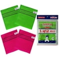 thumbnail image 1 of NOPIGO Manopla de baño exfoliante asiática coreana para eliminar la piel muerta. Exfoliante corporal. Guantes exfoliantes para exfoliación corporal (verde2 rojo2), 1 of 5