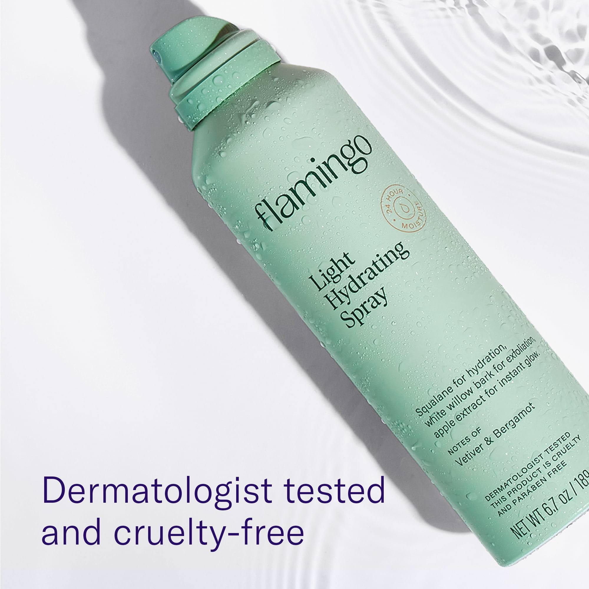 Flamingo Light Hydrating Spray with Papaya and Apple Extract, 6.7 oz