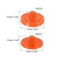 thumbnail image 2 of Unique Bargains Shutter Release Button Soft Shutter Release Button Copper Camera Shutter Button Orange 4 Pack, 2 of 6