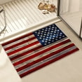 thumbnail image 4 of Patriotic Doormat 4th of July Outdoor Floor Mat Memorial Day Welcome Door Mats Independence Day Coir Non Slip Mat American Patriotic Day Red White and Blue Rugs for Home Entryway Decor Clearance, 4 of 6