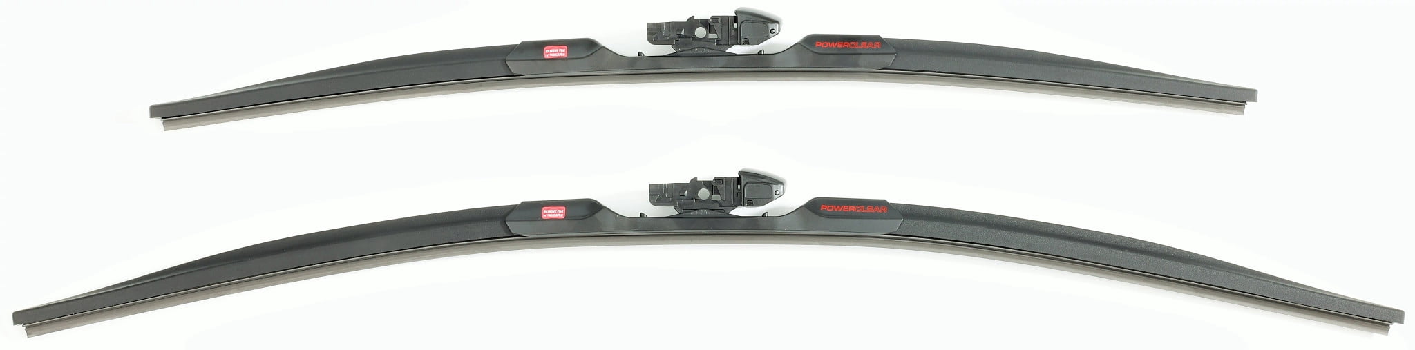 PowerClear by PowerStop PCK-2621-2 Front 26" + 21" Windshield Wiper Blade Set of 2 Pinch Tab For Ford Explorer, Buick Enclave, Mercedes-Benz GL320/GL450/GL550 [Model Specific]