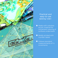 thumbnail image 6 of Bloc Loc~5.5'' Half Square Triangle Ruler, Acrylic Ruler, 6 of 9