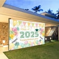 thumbnail image 4 of Decoración del hogar, decoración de habitaciones, decoración de paredes Felicitaciones Grad Backd Grad Backd Decoraciones de graduación Backd Tela de fondo de poliéster oth, 4 of 6