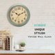 thumbnail image 2 of Reloj de pared de cuarzo retro vintage de 30 cm, silencioso, sin tictac, funciona con números grandes y vidrio HD fácil de leer para cocina, sala de estar, baño, dormitorio, estudio, 2 of 5