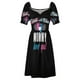 thumbnail image 4 of Rosa o azul: ¡mamá te ama! - Vestido de manga corta Baby Gender Reveal Falda de verano para mujer vestido de noche para mujer 2025, 4 of 6