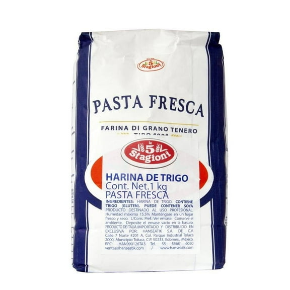 Harina de trigo Le 5 Stagioni pasta fresca 1 kg